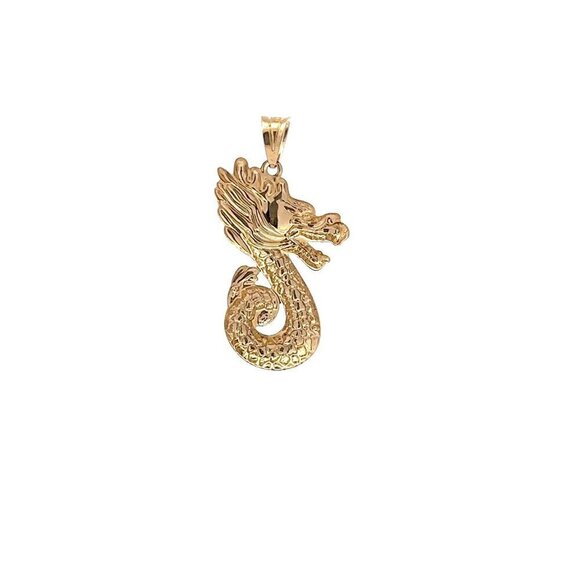 Unbranded Jewelry - 18K Gold Pendant Lucky Dragon 1.31 grams